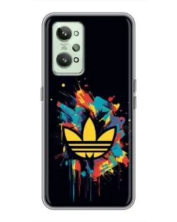 Чехол для Realme GT2 с картинкой «Adidas Splash»