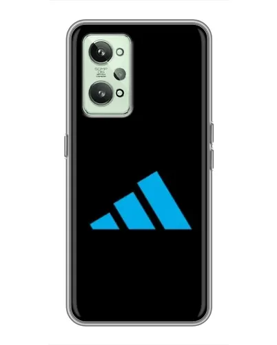Чехол для Realme GT2 с картинкой «Adidas Cyan Logo»