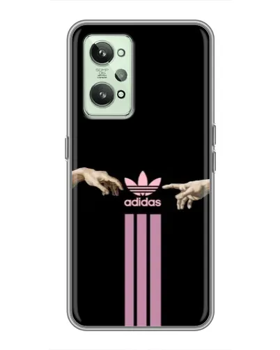 Чехол для Realme GT2 с картинкой «Adidas Hands»