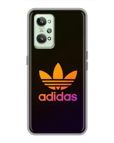 Чехол для Realme GT2 с картинкой «Градиент Adidas»