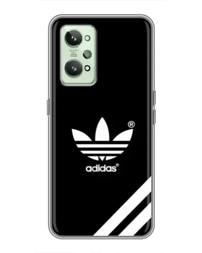 Чехол для Realme GT2 с картинкой «Adidas с диагональными полосами»