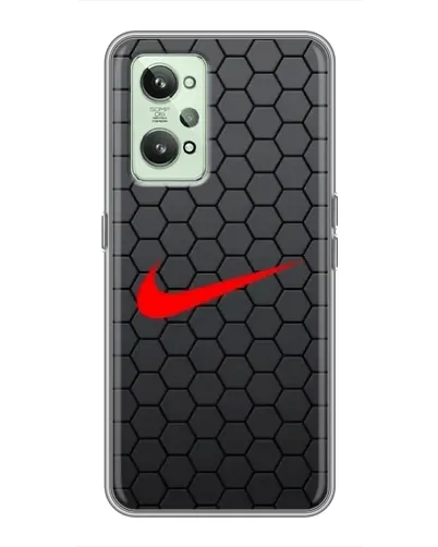 Чехол для Realme GT2 с картинкой «Nike — карбоновая сетка» Чехол для Realme GT2 с картинкой «Nike — карбоновая сетка»