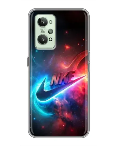 Чехол для Realme GT2 с картинкой «Огненный логотип Nike» Чехол для Realme GT2 с картинкой «Огненный логотип Nike»
