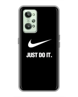 Чехол для Realme GT2 с картинкой «Классический принт Nike»