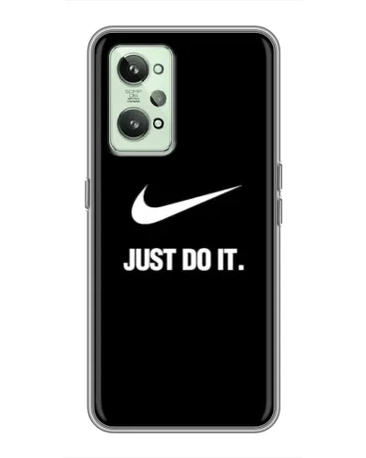 Чехол для Realme GT2 с картинкой «Классический принт Nike» Чехол для Realme GT2 с картинкой «Классический принт Nike»