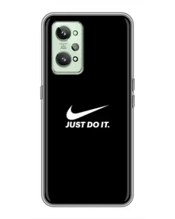 Чехол для Realme GT2 с картинкой «Минимализм от Nike»