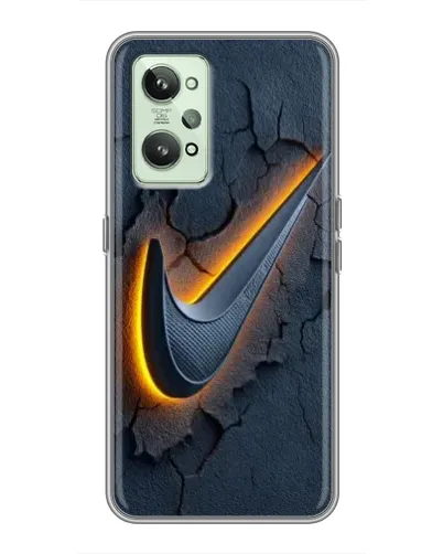 Чехол для Realme GT2 с картинкой «Объемный логотип Найк» Чехол для Realme GT2 с картинкой «Объемный логотип Найк»