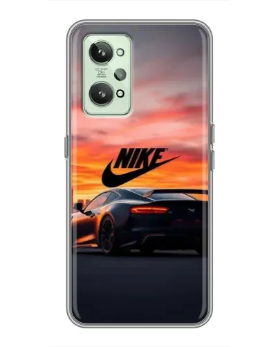 Чехол для Realme GT2 с картинкой «Nike и суперкар» Чехол для Realme GT2 с картинкой «Nike и суперкар»