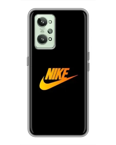 Чехол для Realme GT2 с картинкой «Золотой логотип Nike» Чехол для Realme GT2 с картинкой «Золотой логотип Nike»