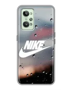 Чехол для Realme GT2 с картинкой «Nike в стиле ретро»