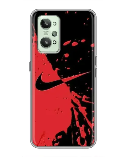 Чохол для Realme GT2 з картинкою «Червоні бризки Nike» Чохол для Realme GT2 з картинкою «Червоні бризки Nike»