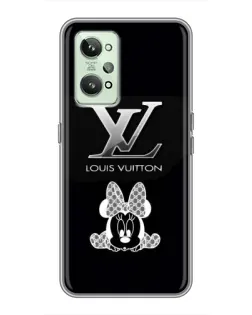 Чехол для Realme GT2 с картинкой «LV и Минни Маус»