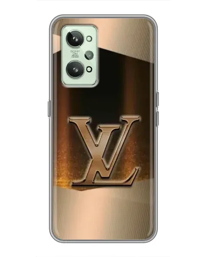Чехол для Realme GT2 с картинкой «LV — золотое сияние» Чехол для Realme GT2 с картинкой «LV — золотое сияние»
