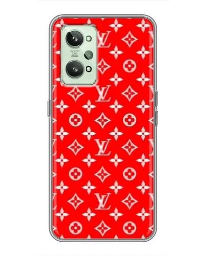 Чехол для Realme GT2 с картинкой «Яркий паттерн LV» Чехол для Realme GT2 с картинкой «Яркий паттерн LV»