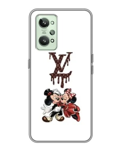 Чехол для Realme GT2 с картинкой «LV и Микки Маус» Чехол для Realme GT2 с картинкой «LV и Микки Маус»