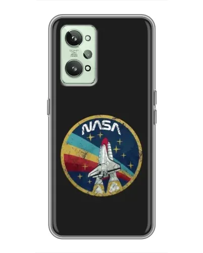 Чехол для Realme GT2 с картинкой «NASA — эмблема миссии» Чехол для Realme GT2 с картинкой «NASA — эмблема миссии»
