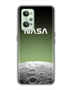 Чехол для Realme GT2 с картинкой «NASA — лунный градиент»