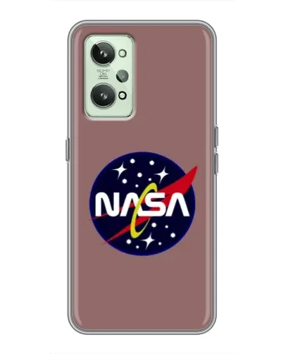 Чехол для Realme GT2 с картинкой «NASA — ретро космос» Чехол для Realme GT2 с картинкой «NASA — ретро космос»