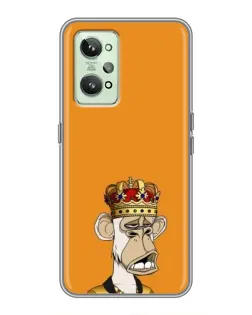 Чехол для Realme GT2 с картинкой «Золотая обезьяна Bored Ape» Чехол для Realme GT2 с картинкой «Золотая обезьяна Bored Ape»