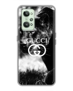 Чехол для Realme GT2 с картинкой «Gucci — дикая природа»