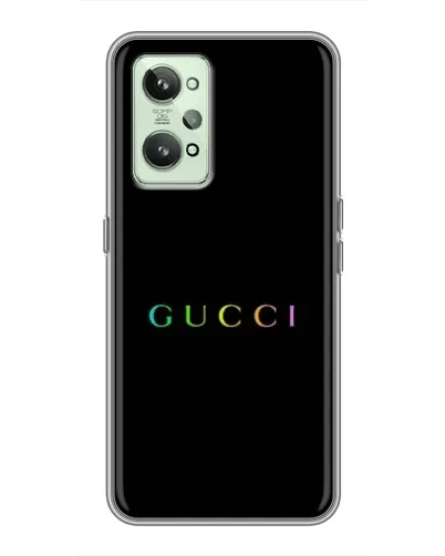 Чехол для Realme GT2 с картинкой «Gucci — неоновый минимализм» Чехол для Realme GT2 с картинкой «Gucci — неоновый минимализм»