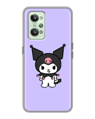 Чехол для Realme GT2 с картинкой «Kuromi — нежный фиолетовый»