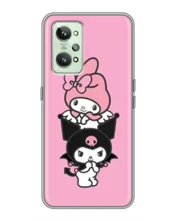 Чехол для Realme GT2 с картинкой «My Melody и Kuromi»