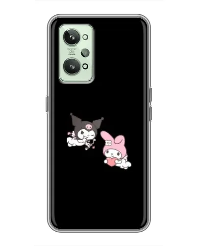 Чехол для Realme GT2 с картинкой «My Melody и Kuromi»