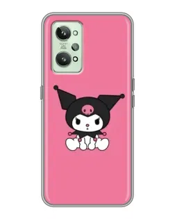 Чехол для Realme GT2 с картинкой «Хмурая Kuromi»