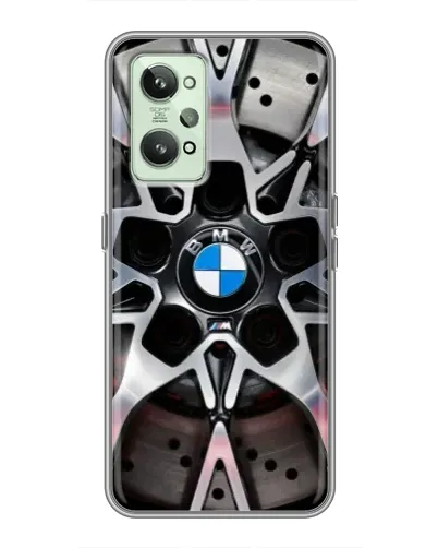 Чехол для Realme GT2 с картинкой «BMW — деталь диска»