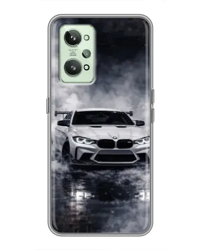 Чехол для Realme GT2 с картинкой «BMW сквозь туман»
