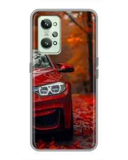 Чехол для Realme GT2 с картинкой «Осенняя BMW M4»