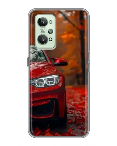 Чехол для Realme GT2 с картинкой «Осенняя BMW M4»