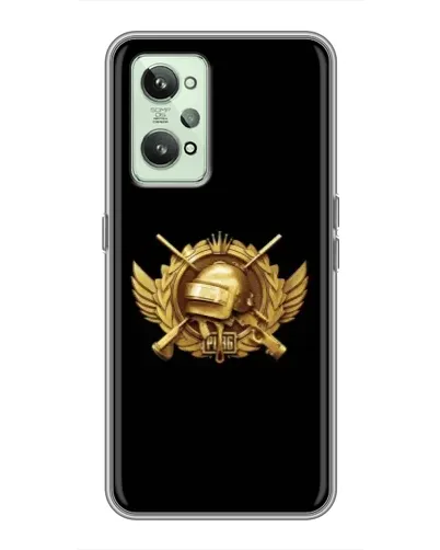 Чехол для Realme GT2 с картинкой «PUBG — оранжевый градиент» Чехол для Realme GT2 с картинкой «PUBG — оранжевый градиент»