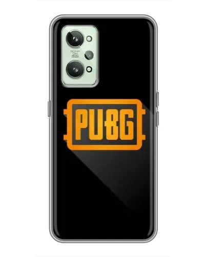 Чехол для Realme GT2 с картинкой «PUBG — рамка лого» Чехол для Realme GT2 с картинкой «PUBG — рамка лого»