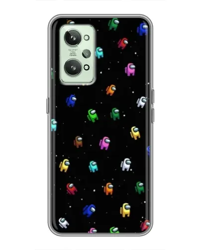 Чехол для Realme GT2 с картинкой «Экипаж Among Us»