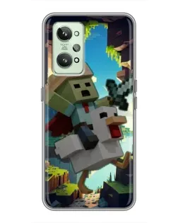 Чехол для Realme GT2 с картинкой «Стив и гусь»