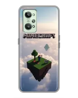 Чехол для Realme GT2 с картинкой «Небесный остров»