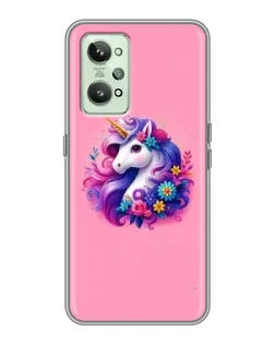 Чехол для Realme GT2 с картинкой «Сказочный единорог»