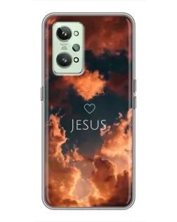 Чехол для Realme GT2 с картинкой «Сияние Имени Jesus»
