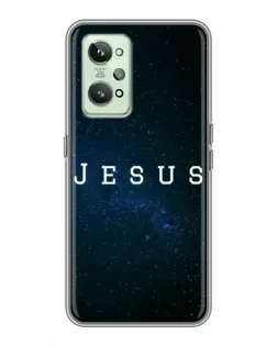 Чехол для Realme GT2 с картинкой «Звездное небо Jesus»