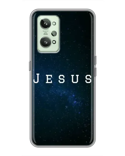 Чехол для Realme GT2 с картинкой «Звездное небо Jesus»