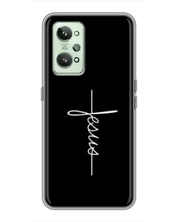 Чехол для Realme GT2 с картинкой «Тонкая линия веры»