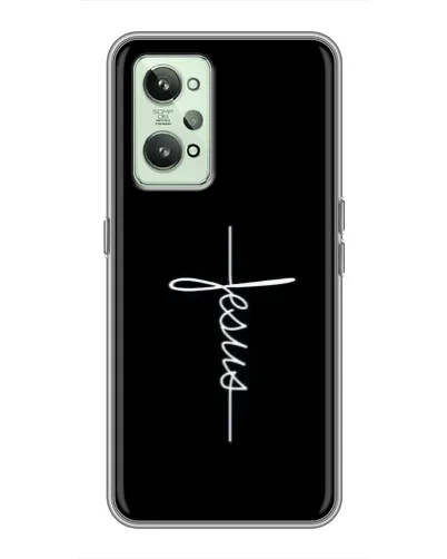 Чехол для Realme GT2 с картинкой «Тонкая линия веры»