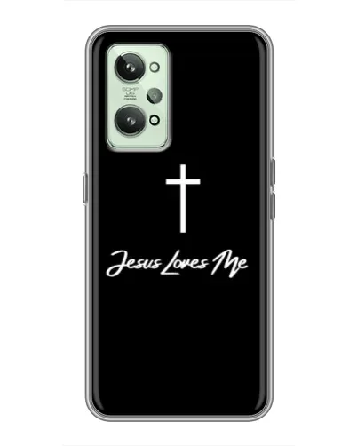 Чехол для Realme GT2 с картинкой «Иисус любит тебя»