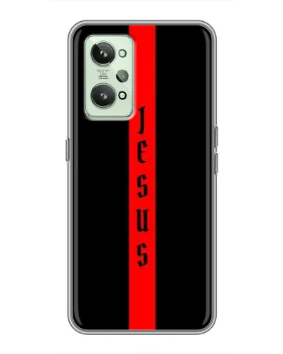 Чехол для Realme GT2 с картинкой «Красная линия веры»