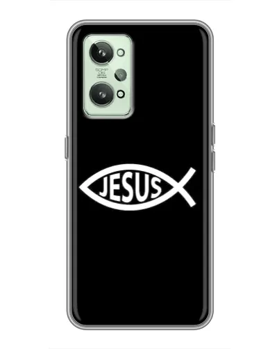 Чехол для Realme GT2 с картинкой «Классический Jesus»