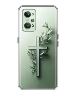 Чехол для Realme GT2 с картинкой «Оливковая ветвь»