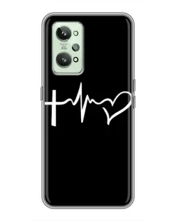 Чехол для Realme GT2 с картинкой «Пульс веры»
