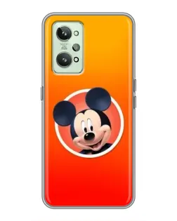 Чехол для Realme GT2 с картинкой «Mickey в круге»